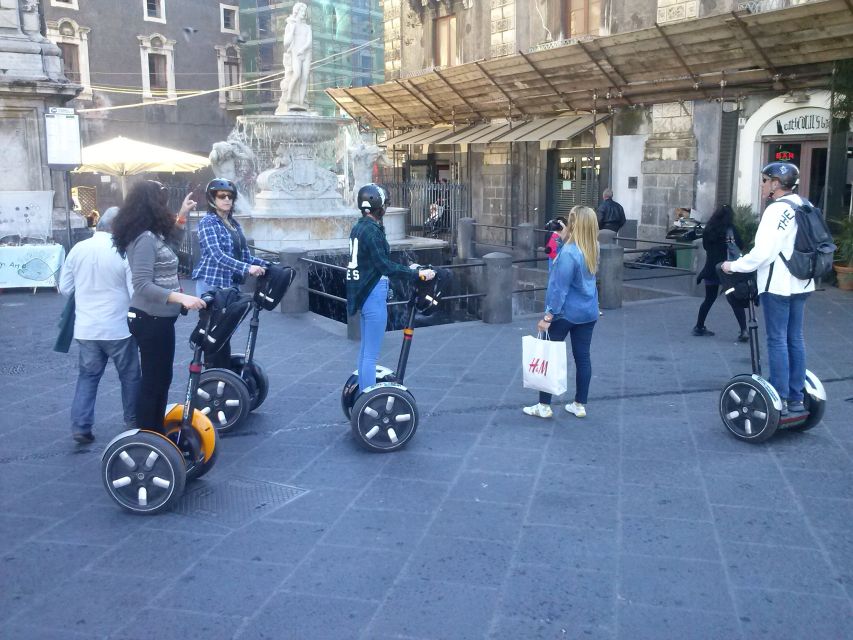 3-Hour Catania Segway PT Authorized Tour - Piazza Duomo and the lava Elephant Fountain