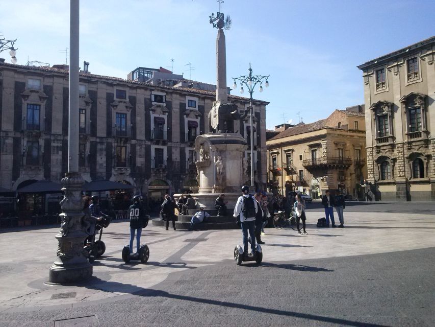 3-Hour Catania Segway PT Authorized Tour - Piazza Stesicoro, the Swan monument, and Roman layers