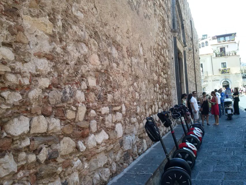 3-Hour Taormina Segway PT Authorized Tour - San Domenico and Porta di Mezzo, where luxury sits beside ancient bones