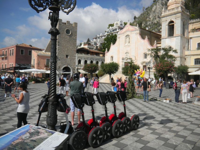 3-Hour Taormina Segway PT Authorized Tour - Finishing through Porta Messina and back to Porta Catania