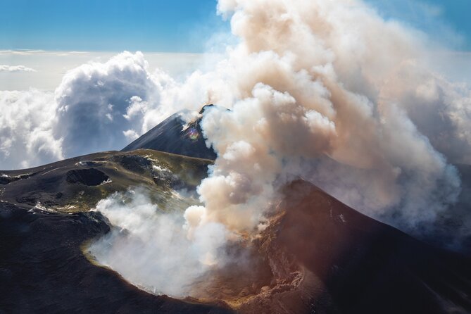 35 min Taormina and Etna private helicopter tour from Fiumefreddo - The Port of Etna Area and the Coastal Rhythm