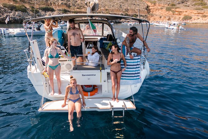 4 hours by Boat from Castellammare del Golfo to Zingaro and Scopello - The First Leg: Leaving Castellammare and Passing Grotta Stops