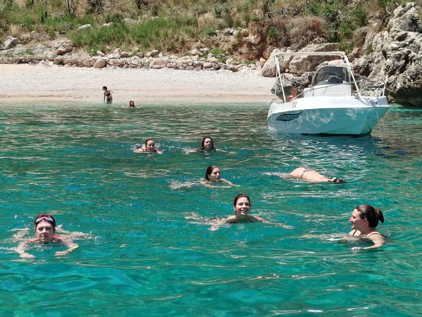 4h da san vito lo capo: tour dello Zingaro fino a Scopello - The First Two Swim Stops: 30 Minutes Each for Snorkel or Cave-Watching