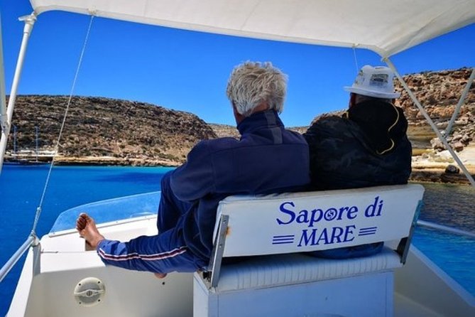 7 hours Boat trip to Lampedusa lunch, SUP and Snorkeling - First stop near the marine reserve: when north winds help the viewpoint