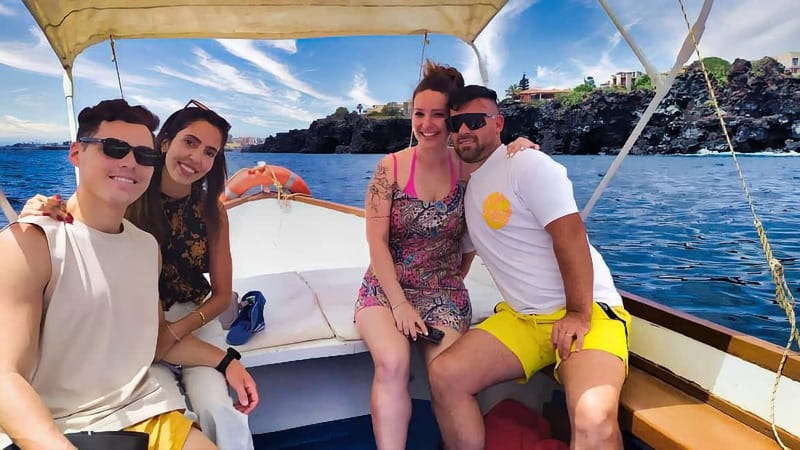 Aci Trezza: Cyclops Coast Boat Tour with Food and Swimming - From Via Ricca, 5 to long-tail boat rides in the Cyclops archipelago