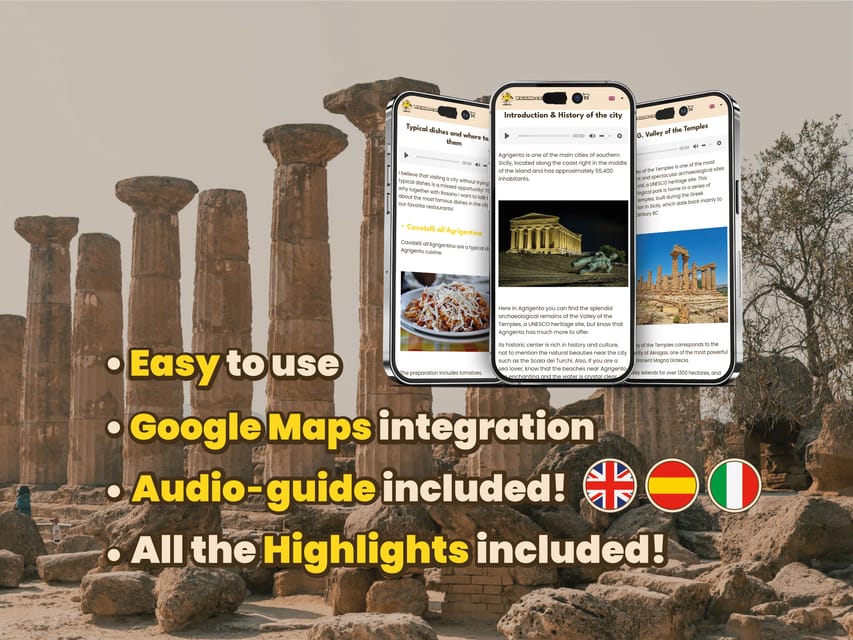 Agrigento: Digital guide made with a Local for your tour - The 6.8 km walking route, and how to pace it