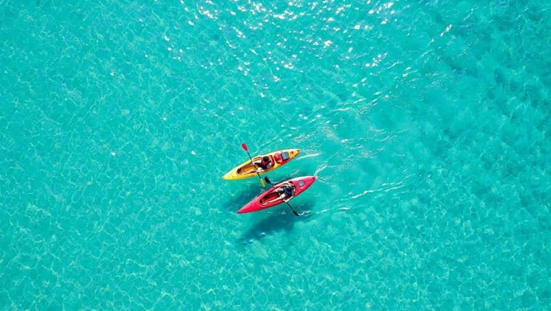 AGRIGENTO Kayak Tour alla Riserva Naturale di Torre Salsa - The Torre Salsa Beach Stop: Relax, Then Swim