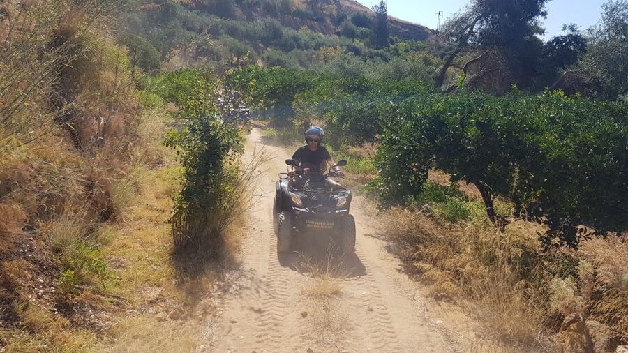 Agrigento: Off-Road ATV Tour - Ribera departure to Poggio Diana, then straight into Verdura country