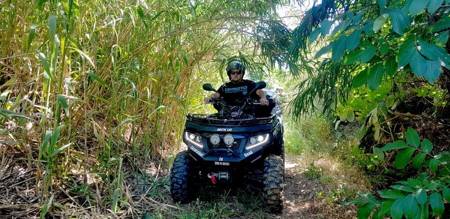 Agrigento: Off-Road ATV Tour - Climbing back up for panoramic views toward Eraclea Minoa
