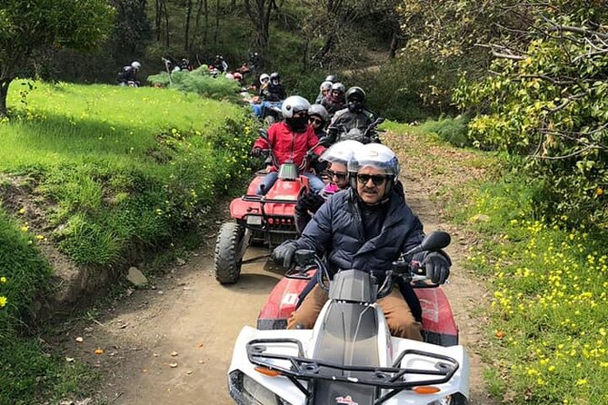 Alcantara Gorges Quad Tour 70% off road - 1 HOUR - Group size and English instruction: what that means for your experience