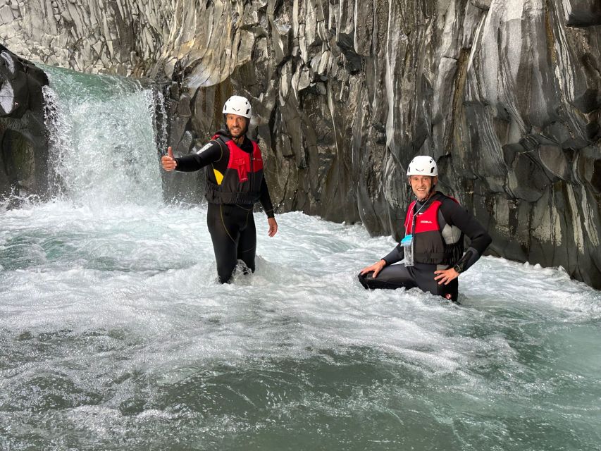 Alcantara River and Gorges: Bodyrafting Experience - Volcanic rock faces: the scenery lesson you get while moving