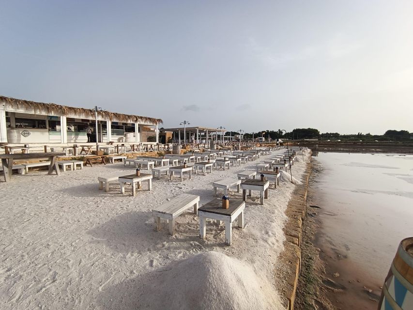 Aperitif in a old tub of salt in Marsala - Salt-Pan Magic at the Stagnone of Marsala