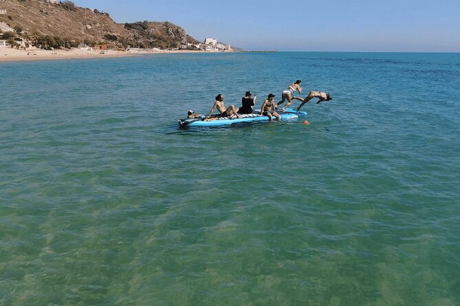 Big SUP / Paddle Board for Groups in Torre Salsa Nature Reserve - Your 6km Paddle Route Through Torre Salsa’s Wild Coast