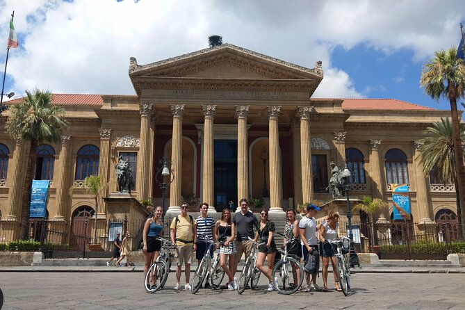 Bike tour of the historic center of Palermo with tasting - Stop 2: Quattro Canti, Where the Streets Become Theater