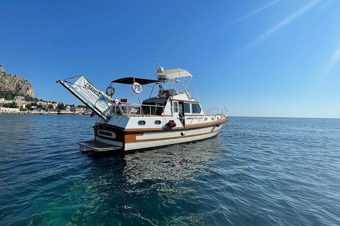 Boat excursion from Palermo with aperitif and wine - The opening cruise, with Mount Pellegrino in your line of sight