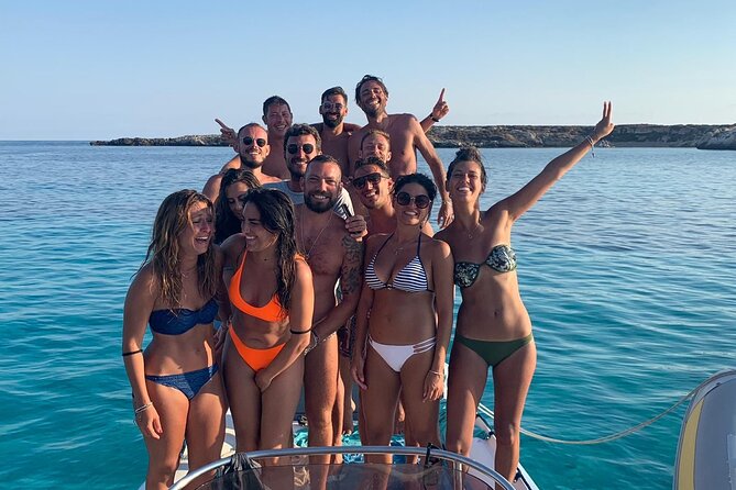 Boat excursion to the island of Favignana - Favignana cove-hopping: Red Cove, Blue Cove, Sea Ox, and Lovers Cave