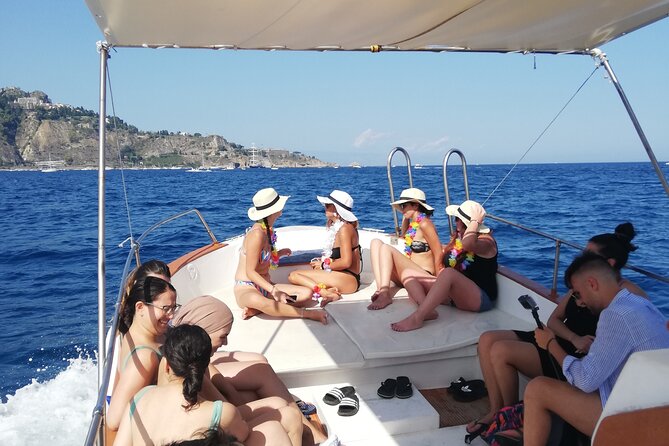Boat tour Giardini Naxos Taormina Isola Bella Blue Grotto - Swimming, snacks, and the stuff that makes or breaks your comfort