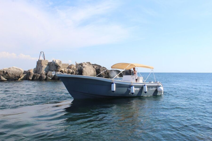 Boat Tour Marettimo Reserve - The route, stop by stop: Camel Grotto to Marine Fennel dips