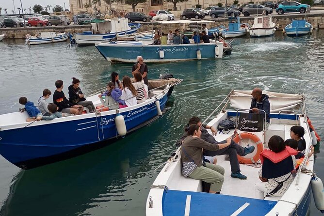 Boat tour Ortigia and Syracuse sea caves - The Swim Stop and Masks: When a Quick Splash Beats Another Stop