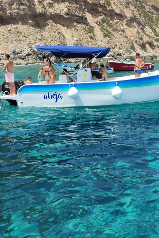 Boat tour to Favignana & Levanzo with Tastings and Swim stop - Snorkeling gear, small-group comfort, and the crew vibe