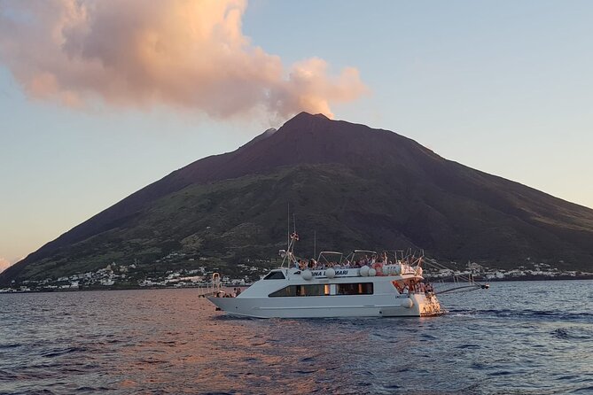 Boat Tour to Panarea and Stromboli from Lipari - Stromboli at Scari: black sand, swim time, and town viewpoints