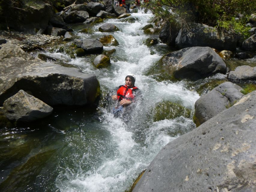 Canyoning and bodyrafting in the Alcantara River - Equipment and safety: harness, helmet, and a guide who keeps it simple