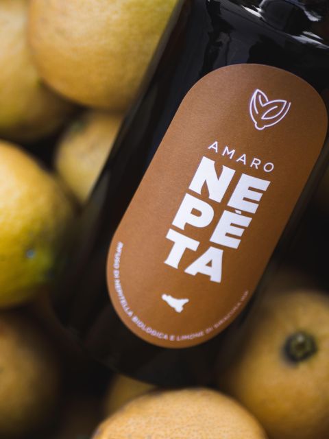 CASA NEPETA: Botanical Walk, Amari Production, and Tasting - Inside the Nepeta liquor factory and Loste mural on the walls