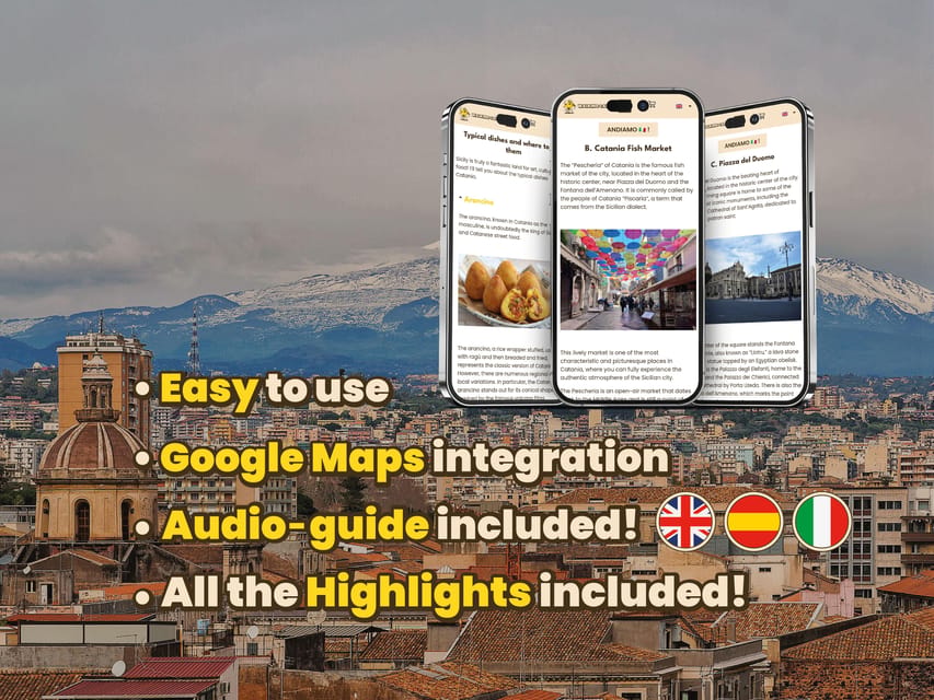 Catania: Digital guide made with a Local for your tour - A local’s Catania, not a checklist