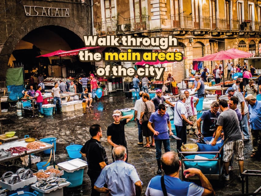 Catania: Digital guide made with a Local for your tour - Monument stops, your speed, your focus