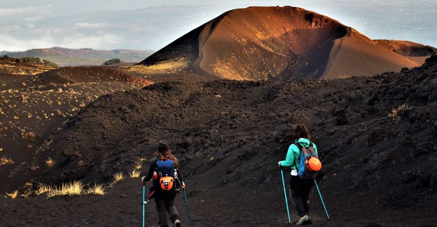 Catania: Etna Morning or Sunset Trek with Lava Tunnel & Gear - Getting out of Catania: the van ride is part of the experience