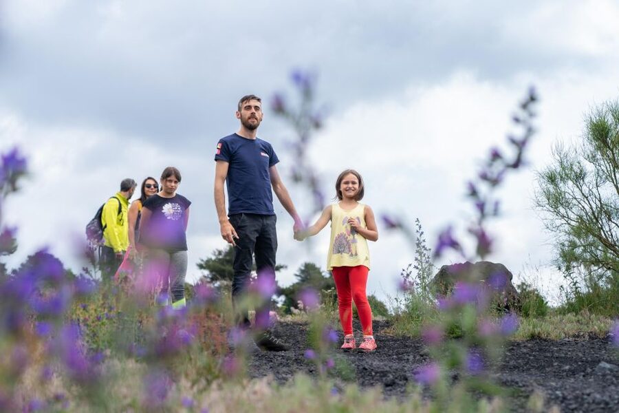 Catania: Etna Nature Tour with Hiking, Cave Visit, & Tasting - Farm tastings: honey, olive oil, wine, and more