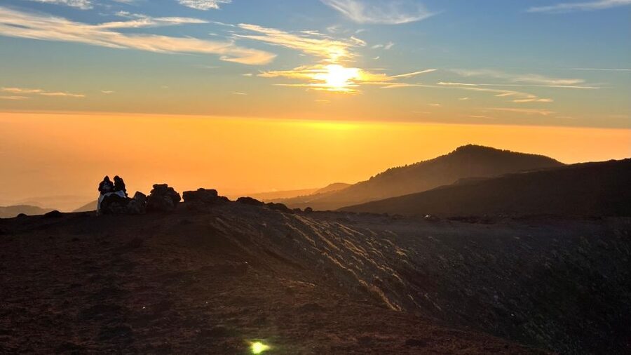 Catania: Etna Sunset Tour with Pickup and Drop-off - Lateral Craters at 2000 m: Easy Hiking, Big Payoff