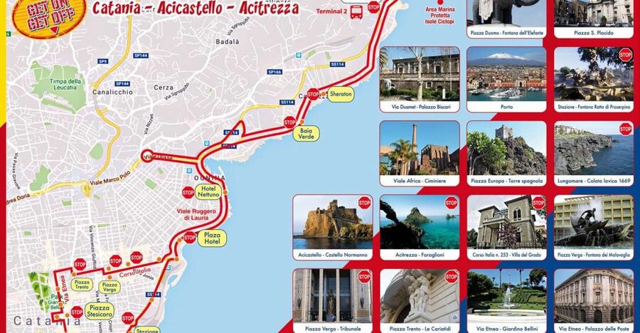 Catania: Hop-On Hop-Off Bus Tour to Acicastello & Acitrezza - Aci Trezza and the faraglioni: when the sea stacks steal the show