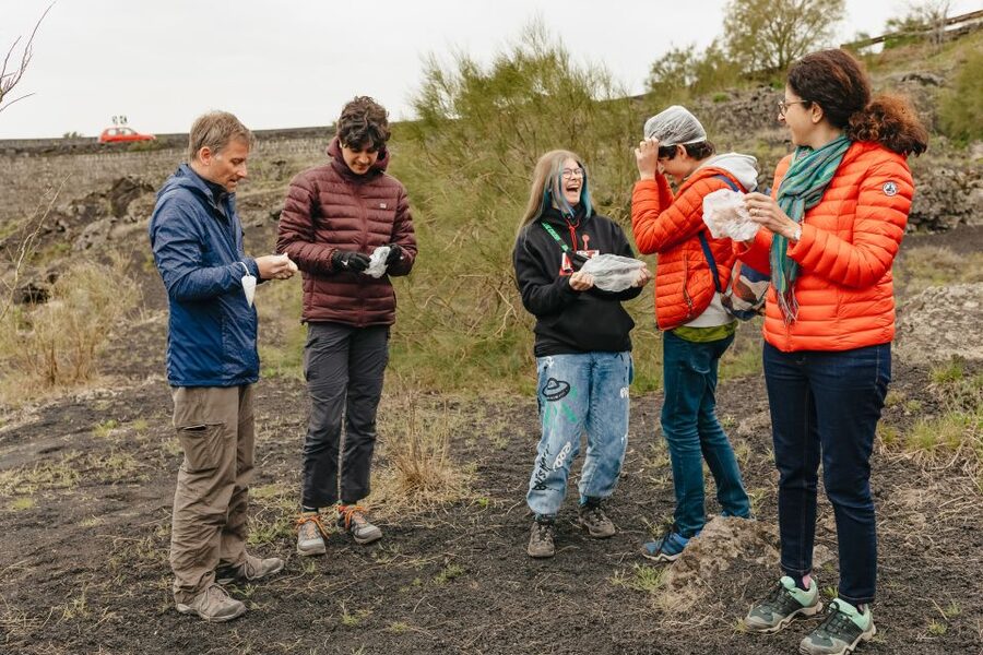 Catania: Mount Etna Morning or Sunset Day Trip with Tasting - Monte Pomiciaro and the view over Valle del Bove