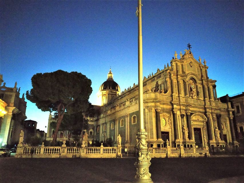 Catania: Underground and Street Food Walking Tour - From the Roman black amphitheater to your first underground doorway