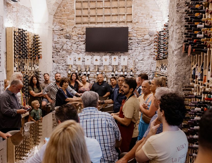 Catania: Volcanic Wine Tasting in a Metropolitan Market - Piazza Scammacca sets the tone for volcanic wine