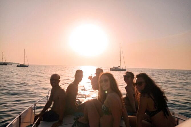 Cefalú Boat Tour with aperitif at sunset - Swimming time with water toys and snorkeling gear