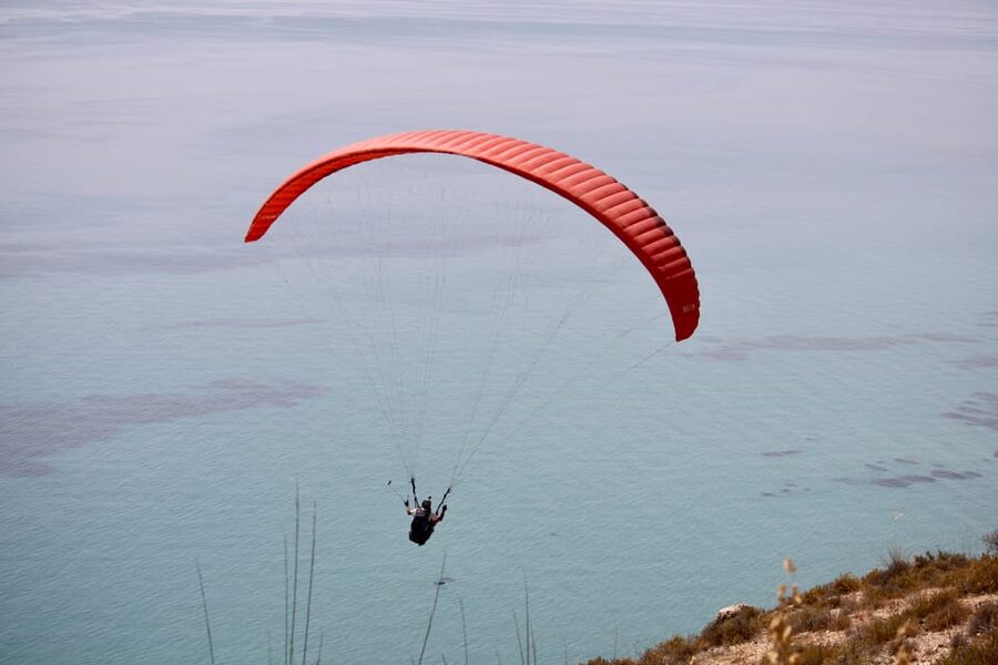 Cefalù: tandem paragliding flight and insta360 video - The briefing: what to listen for before you lift off