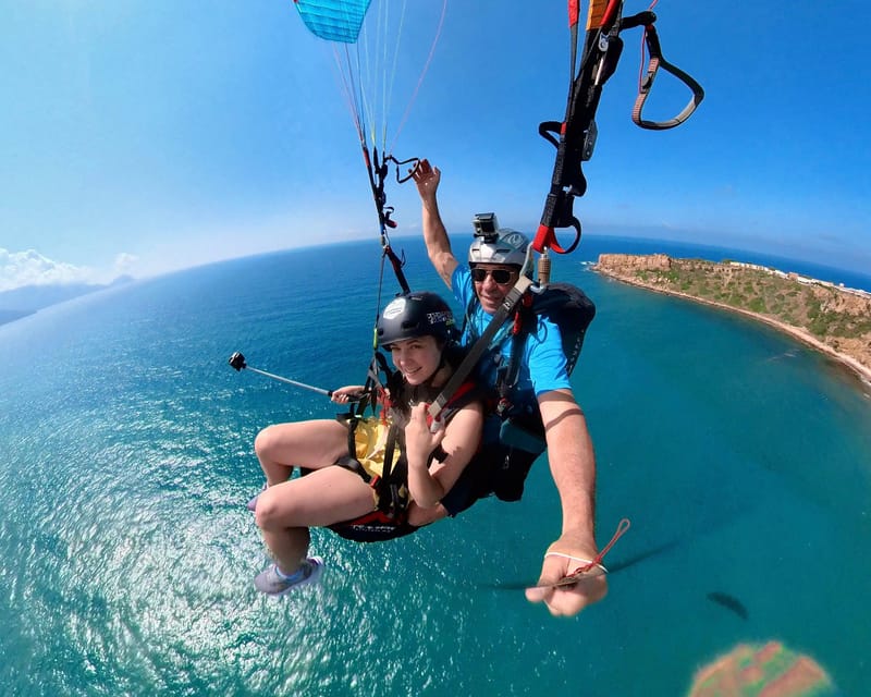 Cefalù: tandem paragliding flight and insta360 video - Insta360 video: getting the flight you will actually rewatch