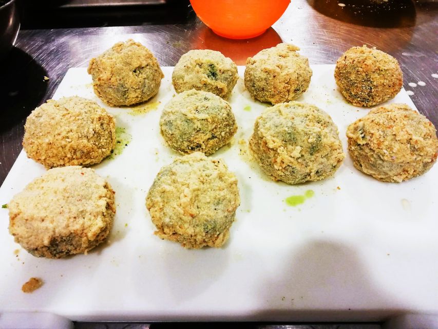 Cooking Class Arancini in Catania - Almond paste craft and the finish that actually tastes like Sicily