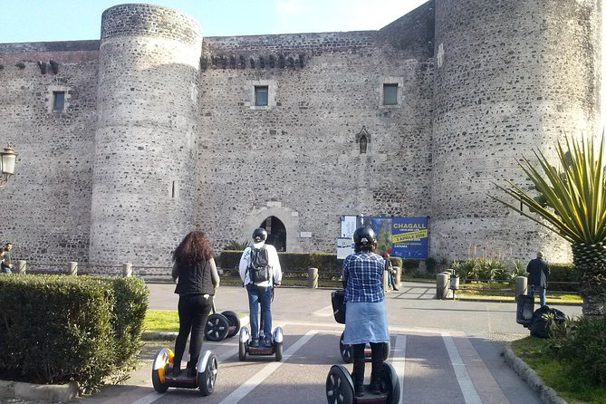 CSTRents - Catania Segway PT Authorized Tour - Via Etnea: Catania’s main drag, with a volcano named in plain sight