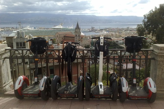 CSTRents - Messina Segway PT Authorized Tour - The arcade and church stops that add texture to the route