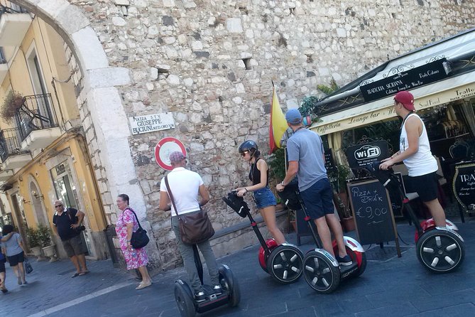 CSTRents - Taormina Segway PT Authorized Tour - Segway Training in Central Taormina, Before the Real Sights
