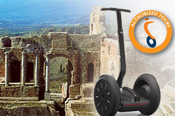 CSTRents - Taormina Segway PT Authorized Tour - Ionian Sea Views from Piazza IX Aprile and Corso Umberto