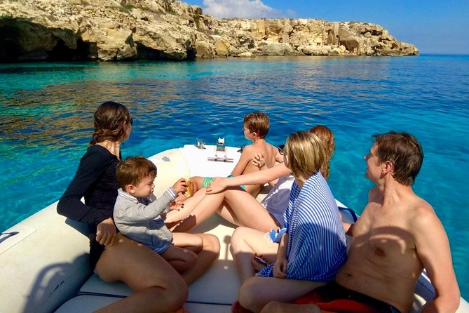 Daily Egadi Tour: Favignana and Levanzo in Rubber Dinghy - What’s included: snorkeling gear and a calmer-feeling day