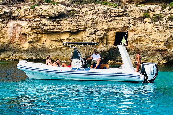Daily Egadi Tour: Favignana and Levanzo in Rubber Dinghy - Water comfort reality check: cold water and jellyfish