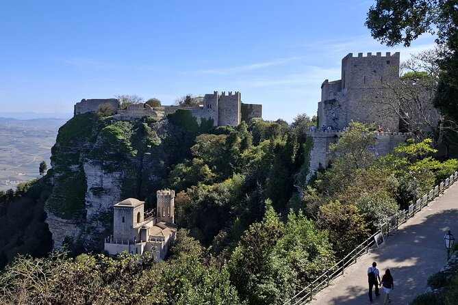 Day Trip to Erice, Scopello, Castellammare, Saline Reserve - Scopello and Pane Cunzato, a quick taste-and-walk stop