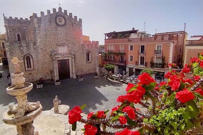 ETNA and TAORMINA departing from PALERMO, Private Tour - Taormina Stop: Porta Messina to Piazza IX Aprile (Your 2 Hours)