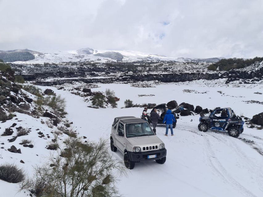 Etna Buggy 4x4 Tour - Rifugio Sapienza Scenic Road Stops and Corsaro Coffee Break