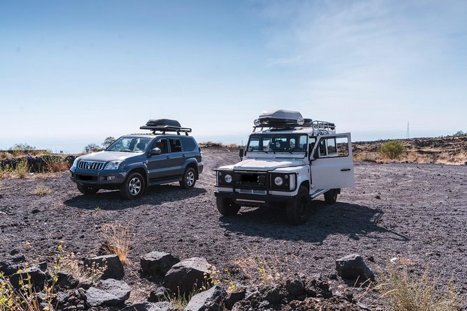 Etna Excursion 4X4 Jeep Tour in the morning - Live an adventure! - Jeep wheels, lava roads, and a 9:00am start in Trecastagni